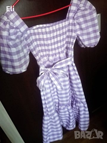 Лилава кукленска рокля
