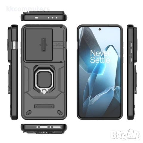 OnePlus 13 5G Удароустойчив Ring Holder Калъф и Протектор, снимка 6 - Калъфи, кейсове - 51273883