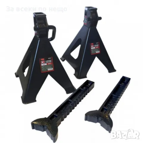 Комплект стойки за автомобил 6 тона – 400 мм  620 мм RockForce, снимка 3 - Други инструменти - 50365646