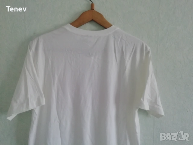 Manchetser United нова оригинална бяла памучна тениска Манчестър Юнайтед размер XL Old Trafford, снимка 5 - Тениски - 53061082