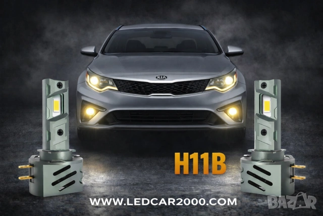 Лед Крушки H11B CANBUS, снимка 2 - Аксесоари и консумативи - 52451944