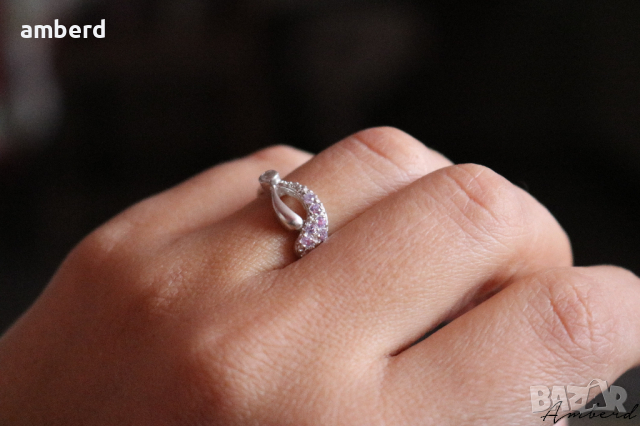 Сребърен пръстен - модел PLR040