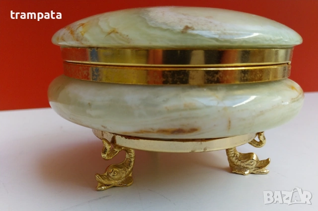 НАЙ ДОБРАТА ОФЕРТА Мраморна кутия за Бижута 