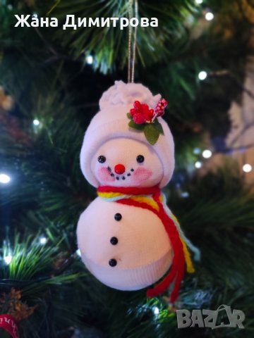 Ръчно изработени снежковци, снимка 10 - Декорация за дома - 30180787