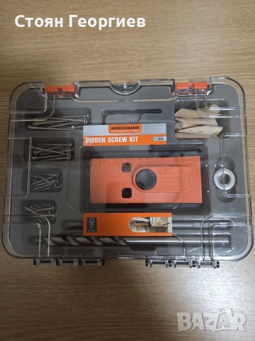 Чисто нов Дърводелски комплект за скрито захващане с винт Werckmann
