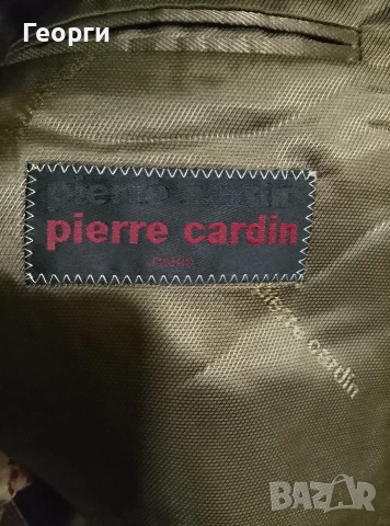 Ново мъжко сако Pierre Cardin от 100% вълна, снимка 4 - Сака - 53775646