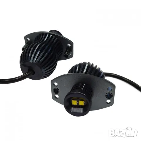 LED диоди за ангелски очи BMW E90 E91 комплект 2 броя, снимка 2 - Аксесоари и консумативи - 55864682