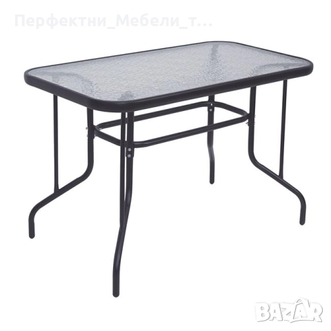 Метална градинска маса различни размери-икономична цена,доставка до 5 дни!-черен,кафяв,бял,бежев, снимка 2 - Градински мебели, декорация  - 52627684