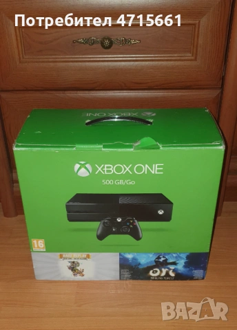 Xbox One 500GB конзола видео игра в отлично състояние 