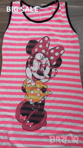 Дълга лятна рокля Мини Маус, снимка 4 - Рокли - 41165648