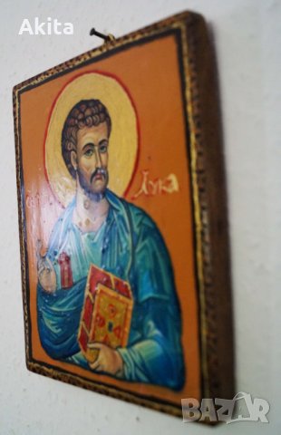 Икона на св евангелист Лука, снимка 4 - Икони - 33982395
