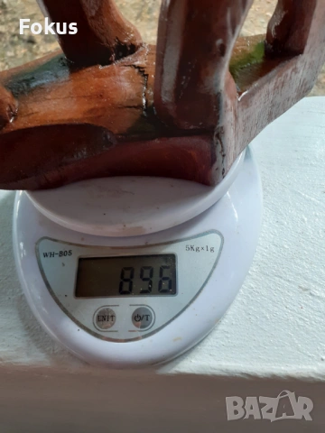 ДЪРВЕН СЛОН СЛОНЧЕ, снимка 3 - Антикварни и старинни предмети - 53519513