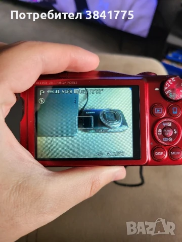 Canon PowerShot SX710 HS WiFi червен, снимка 8 - Фотоапарати - 51054784