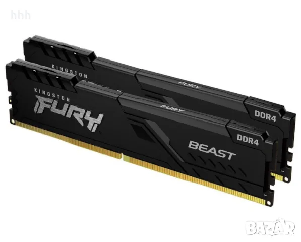 РАМ Памет Kingston Fury Beast DDR4 3200 MHz 32GB 2 x 16GB CL16