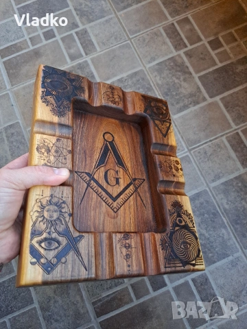 Пепелник за пури , снимка 5 - Декорация за дома - 53639658