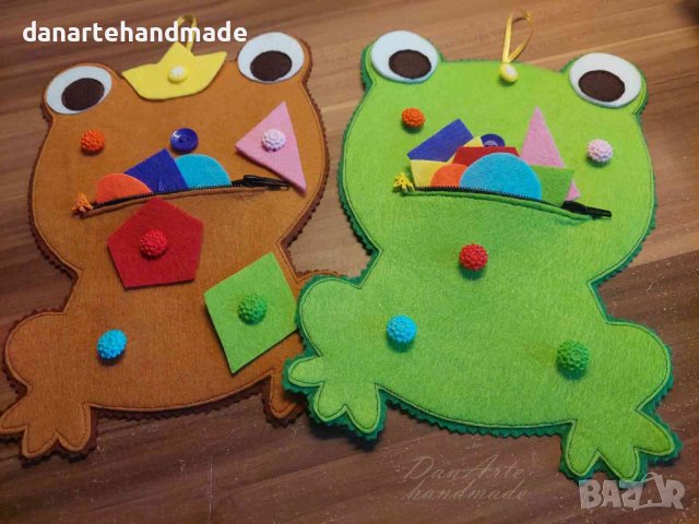Монтесори играчка жаба, снимка 2 - Образователни игри - 39386196