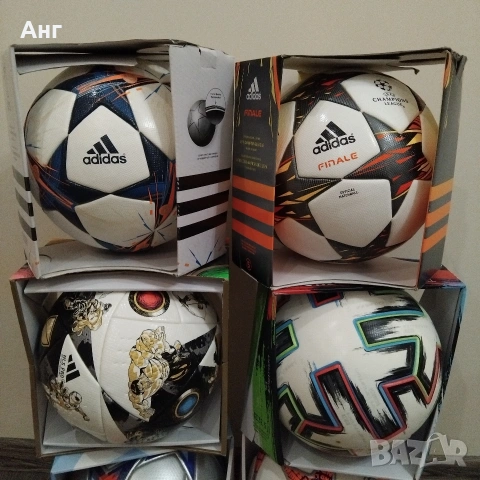 Колекция футболни топки ADIDAS CHAMPIONS LEAGUE, снимка 2 - Футбол - 26384034