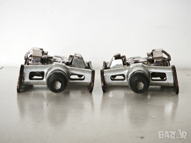 Комбинирани педали с автомат Shimano PD-M323 (SPD / Платформа), снимка 4 - Части за велосипеди - 53508600