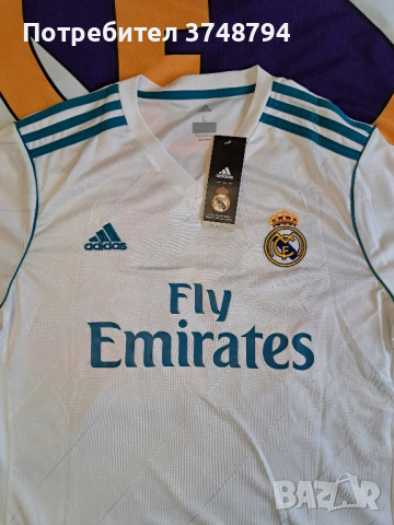 Тениска на Реал Мадрид на Тони Кроос, снимка 4 - Футбол - 44763392
