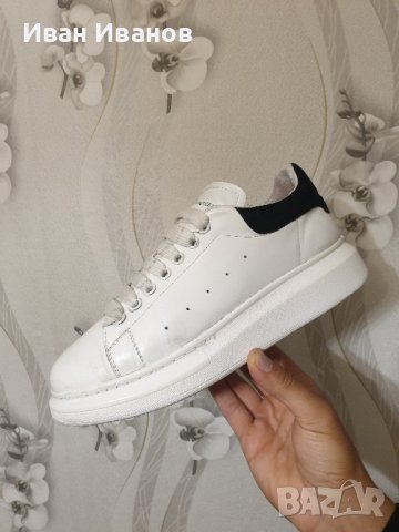 оригинални сникърси маратонки Alexander McQueen номер 43, снимка 5 - Маратонки - 42485591