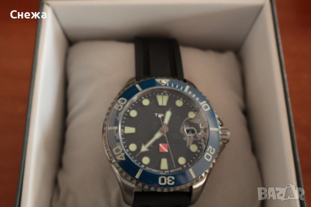 Timex Tiburón TW2W21100 автоматичен часовник, снимка 5 - Мъжки - 52977049