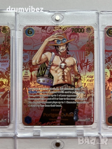 One Piece Cards- Monkey.D.Luffy,Portgas.D.Ace & Sabo, снимка 5 - Колекции - 55752299