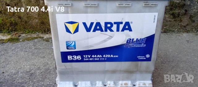 Varta 44Ah.Акумулатор в Перфектно състояние 