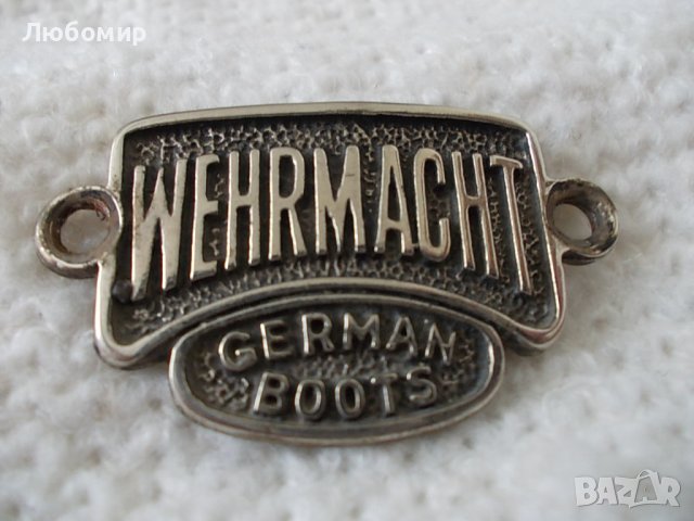 Стар знак WEHRMACHT GERMAN, снимка 5 - Антикварни и старинни предмети - 42064736