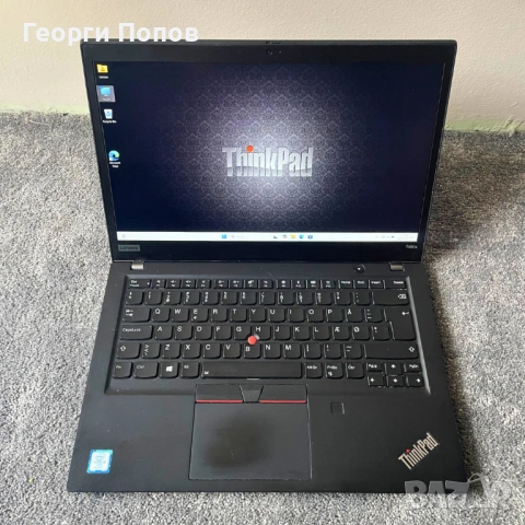 Lenovo T490s - Touchscreen 14''FHD, 16GB RAM DDR4, i5-8365u, 256GB SSD, снимка 2 - Лаптопи за работа - 53656242