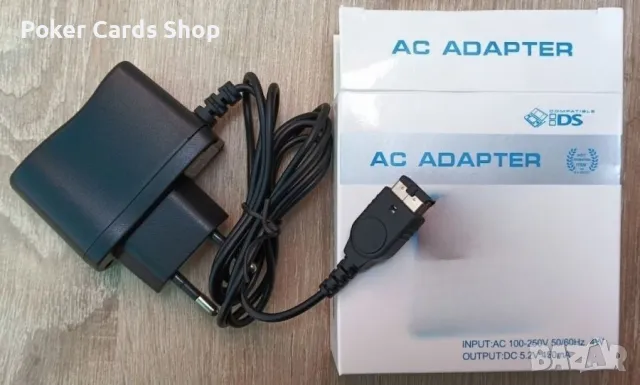 Адаптор за Зареждане на Nintendo DS/DS Lite/DSi/DSi XL/3 DS/2 DS/GameBoySP/Micro, снимка 4 - Аксесоари - 46773953