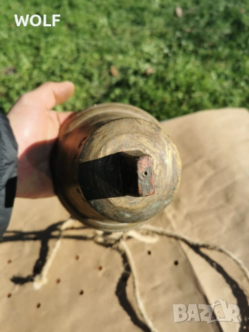 Schauenburg Немска 1,940кг Бронзова корабна камбана, снимка 11 - Антикварни и старинни предмети - 52930609