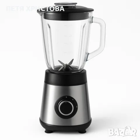 Блендер Muhler, 500W, 1.5 л, стъклена кана