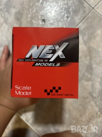 Метална кола BMW M4 Welly NEX Models – бяла, нова в кутия, снимка 4 - Коли, камиони, мотори, писти - 56016025