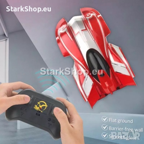 Количка катереща стени – Антигравитационна кола, снимка 8 - Коли, камиони, мотори, писти - 36272330