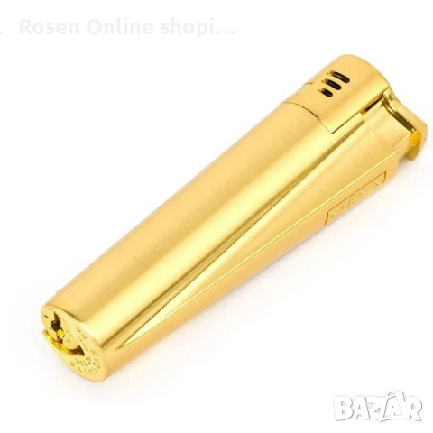 Clipper Metal Jet Turbo Lighter In Metal Gas Rechargeable Windproof, снимка 3 - Други - 44549694