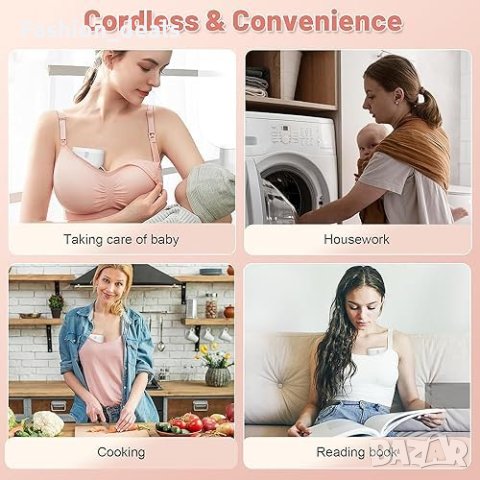 Електрическа Помпа за Кърма: Портативна, Тиха, 3 Режима, 9 Нива, снимка 6 - Помпи за кърма - 42531054