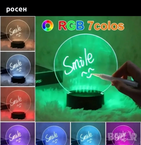 пишеш ти нощни лампи, снимка 2 - Соларни лампи - 51503645