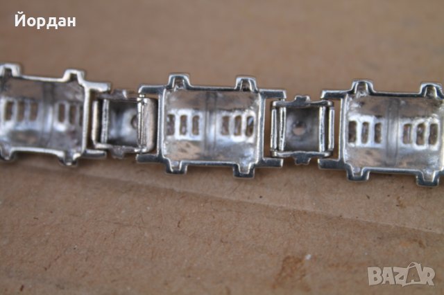 Сребърна гривна , снимка 10 - Гривни - 44479949