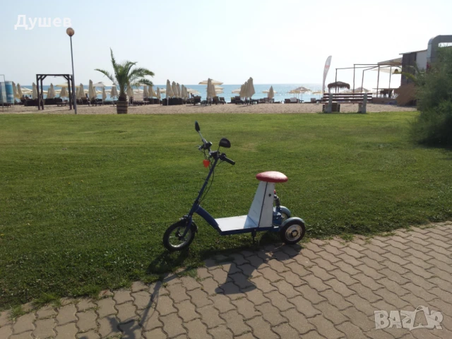 Електрическа триколка, Накланяща (Tilting Trike), 600W, Li-Ion 36V, снимка 6 - Скейтборд, ховърборд, уейвборд - 46082872