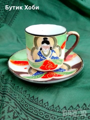 Сервиз от костен порцелан, снимка 9 - Антикварни и старинни предмети - 35952214