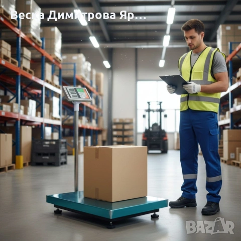 Електронен кантар с платформа до 1000 кг