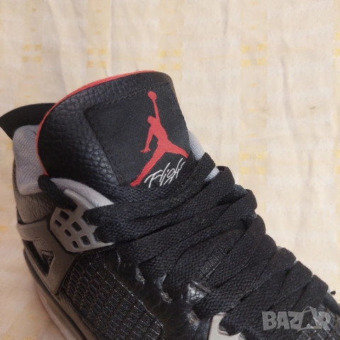 Jordan Air Jordan 4 "Bred Reimagined" номер 43 оригинални маратонки , снимка 9 - Маратонки - 53090004