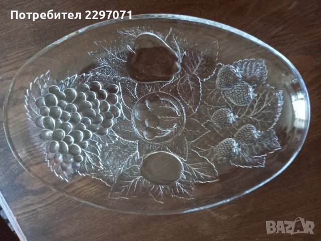 Овално плато, снимка 2 - Чинии - 50765693