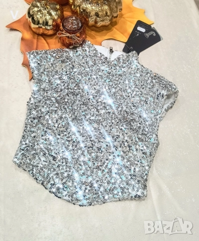 Дрехи Junona Юнона лачено късо яке кожен панталон клин кроп топ бюстие , снимка 12 - Якета - 52468044