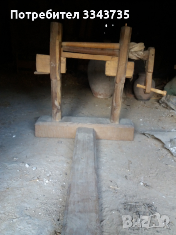 ПРОДАВАМ ДЪРВЕН МАГАН ЗА ПАМУК, снимка 2 - Други - 36241228