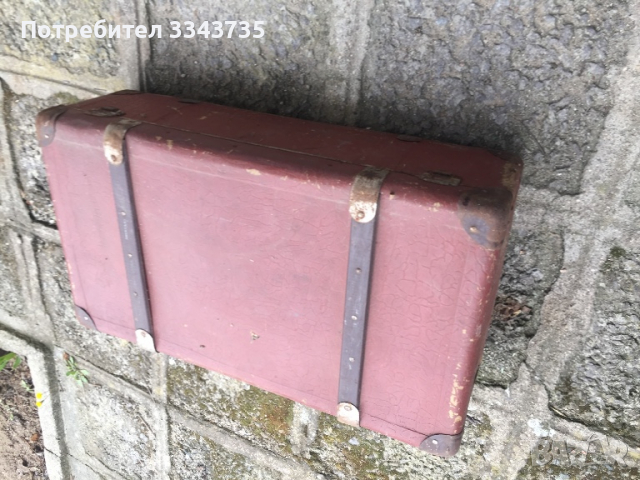 Стар ретро куфар, снимка 4 - Други ценни предмети - 36293015
