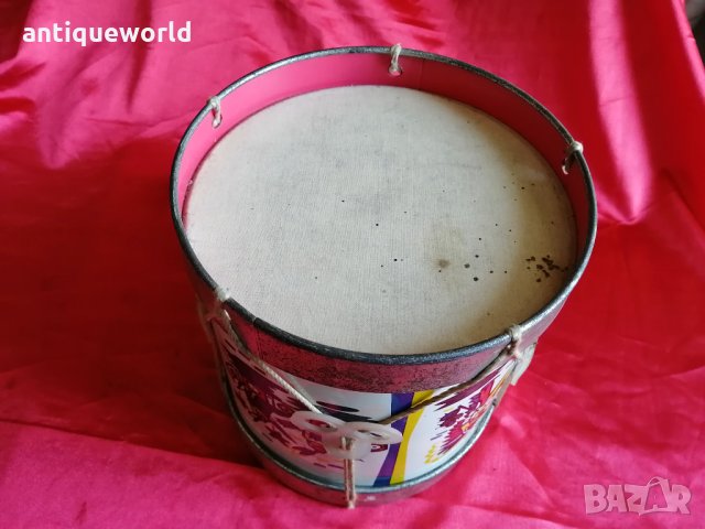 Стара Соц Играчка Детско БАРАБАНЧЕ 70-те, снимка 4 - Антикварни и старинни предмети - 34083389