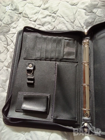 Черна папка/органайзер за документи и лични вещи, снимка 4 - Чанти - 53140202