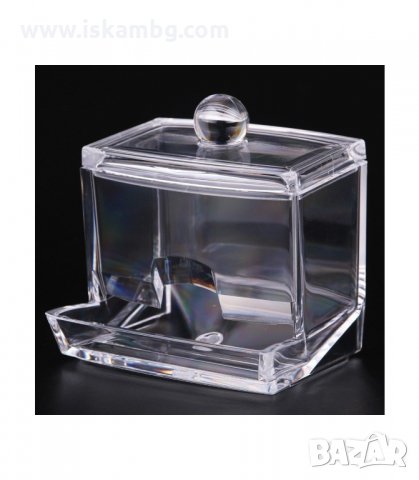 ПРОЗРАЧНА КУТИЯ ЗА КЛЕЧКИ ЗА УШИ - код 1708, снимка 6 - Други стоки за дома - 33989204