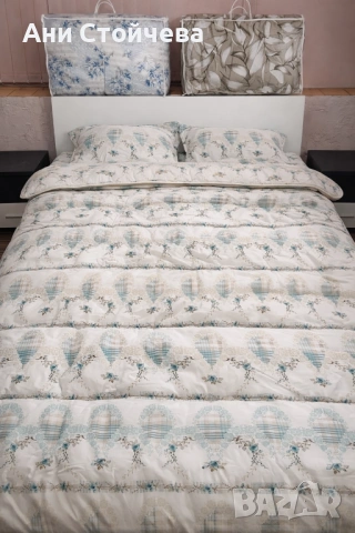 Спален комплект с олекотена завивка , снимка 9 - Спално бельо - 53796101